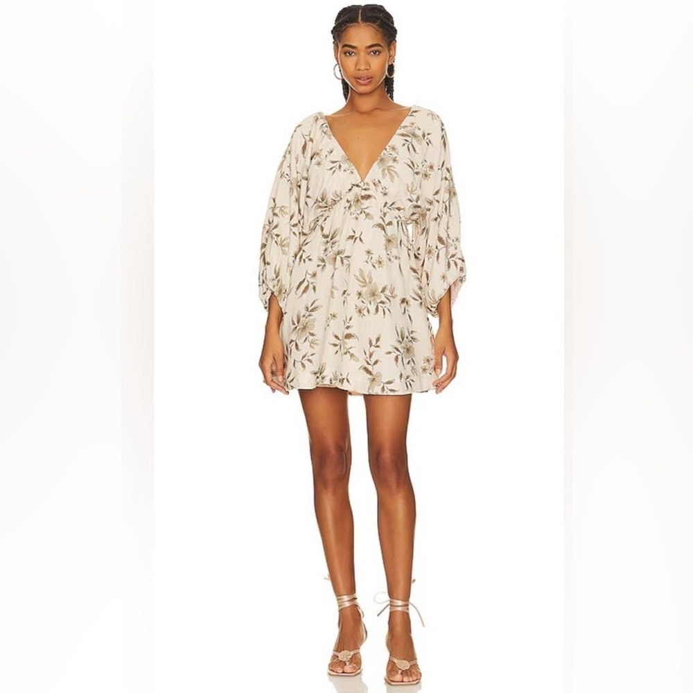 Free People Portia Printed Mini Dress
